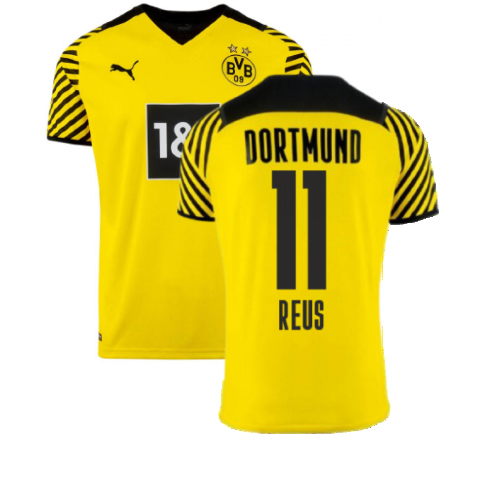 2021-2022 Borussia Dortmund Home Shirt (REUS 11)