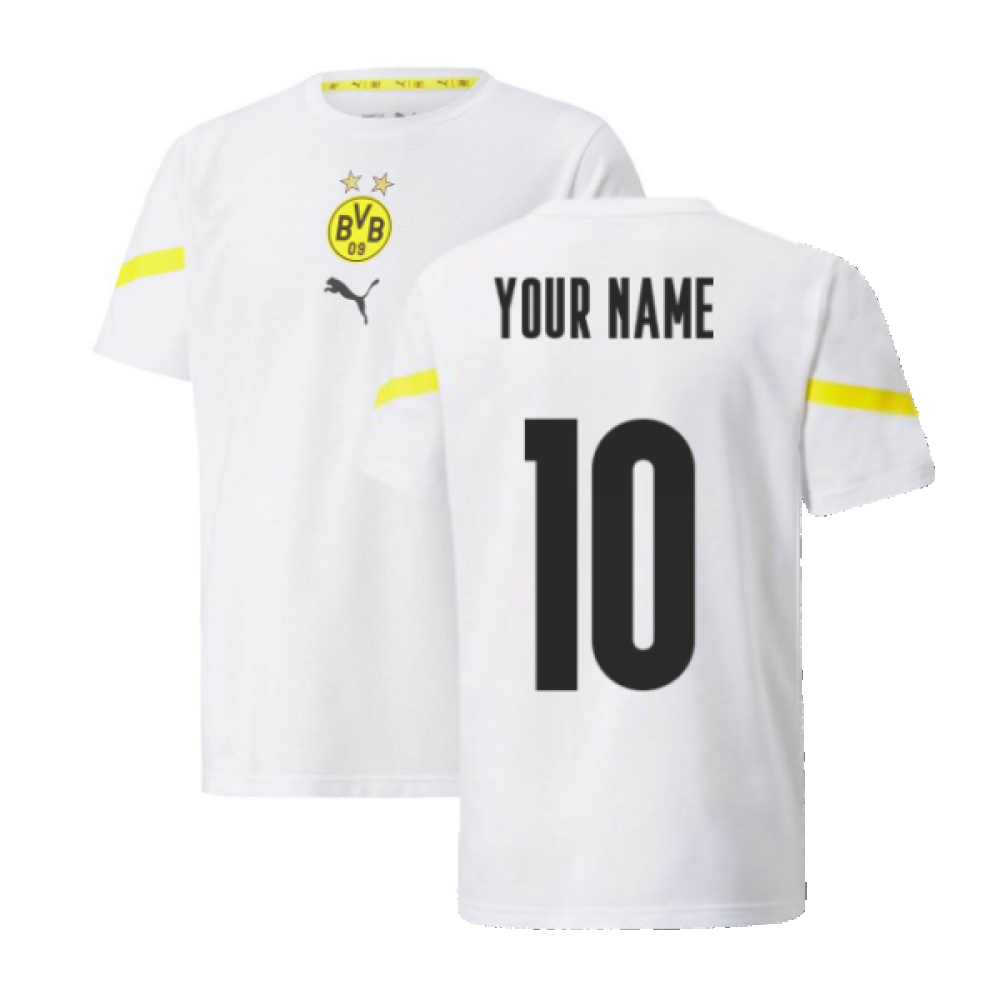 2021-2022 Borussia Dortmund Pre Match Shirt (Kids) (Your Name)