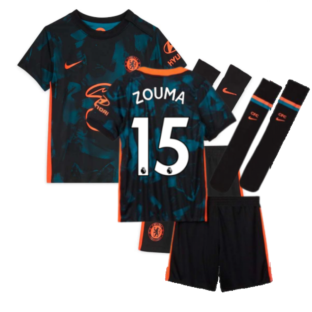 2021-2022 Chelsea 3rd Baby Kit (ZOUMA 15)