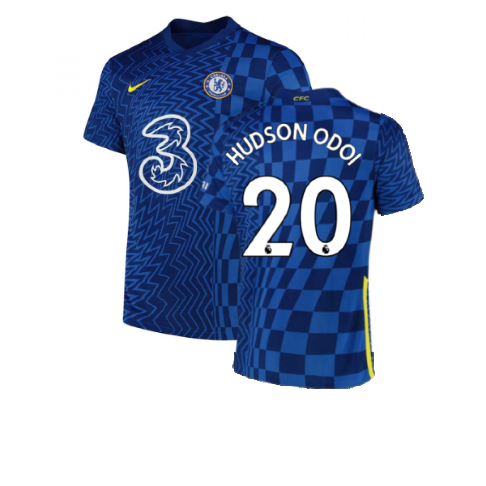 2021-2022 Chelsea Home Shirt (HUDSON ODOI 20)