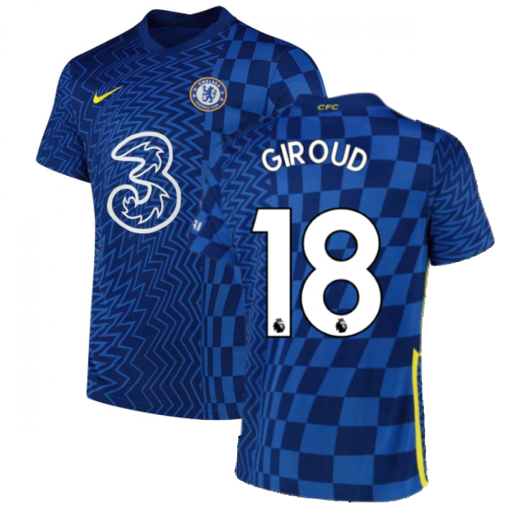 كبسولات نسكويك 2021-2022 Chelsea Home Shirt (Kids) (GIROUD 18) كبسولات نسكويك