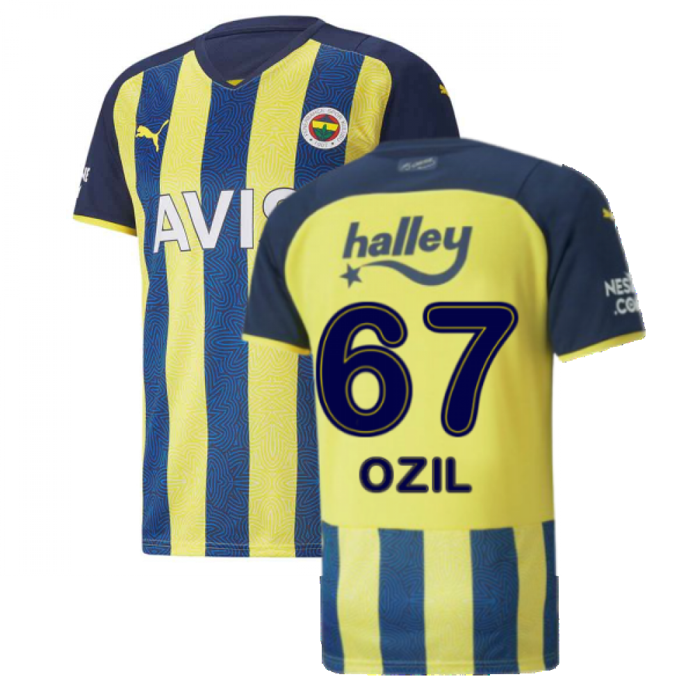 2021-2022 Fenerbahce Home Shirt (Ozil 67)