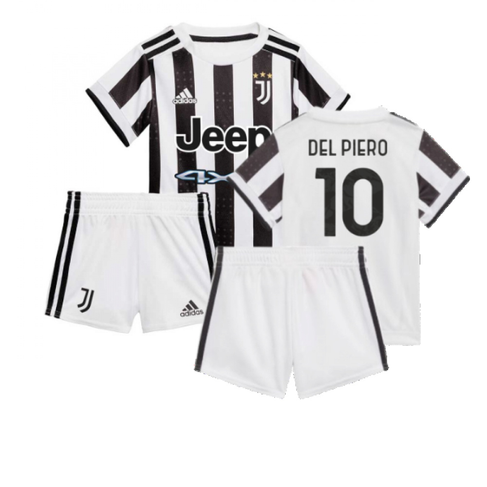 2021 2022 Juventus Home Baby Kit Del Piero 10 Gr0603 211403 66 73 Teamzo Com