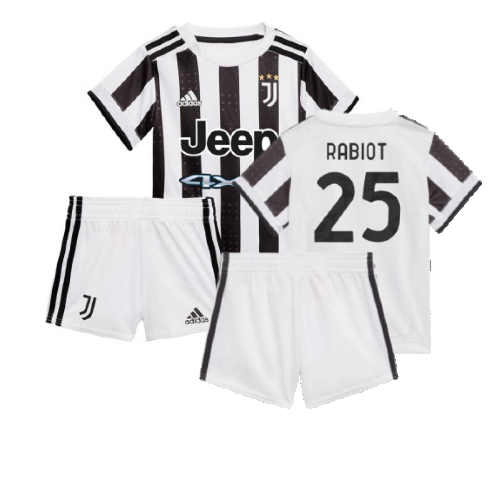 2021-2022 Juventus Home Baby Kit (RABIOT 25)
