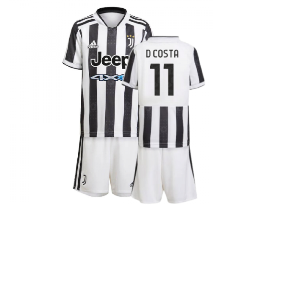 2021-2022 Juventus Home Mini Kit (D COSTA 11)