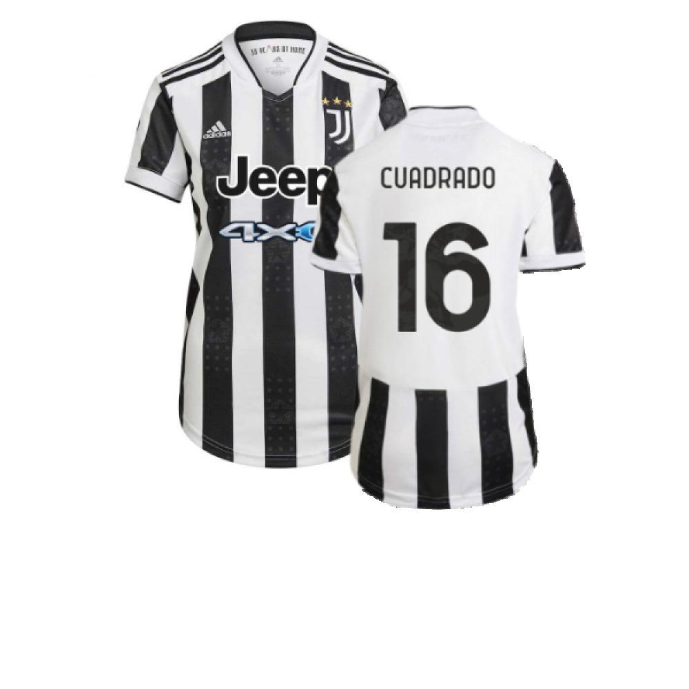 2021-2022 Juventus Home Shirt (Ladies) (CUADRADO 11)