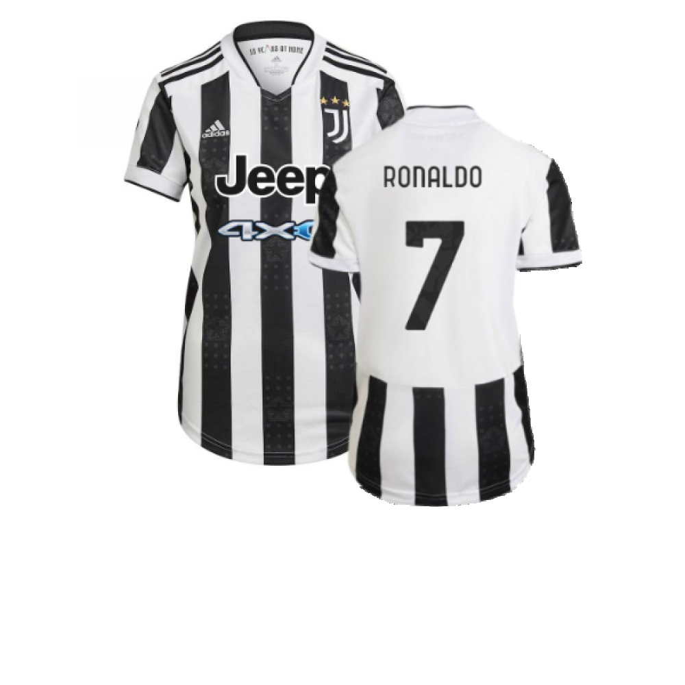 Trikot Ronaldo Juventus 2021 2022 Offizielle Juve Home Geteilt CR7 Christlich 