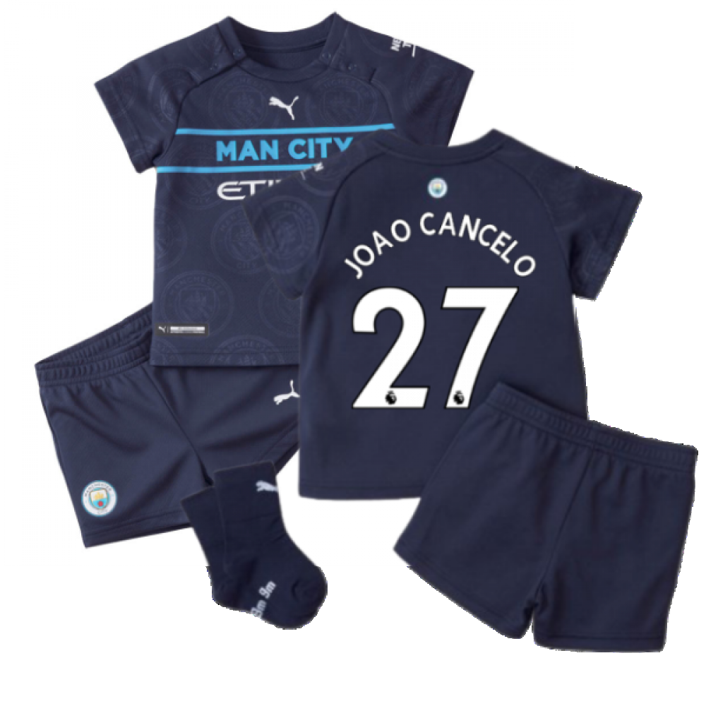 2021-2022 Man City 3rd Baby Kit (JOAO CANCELO 27)