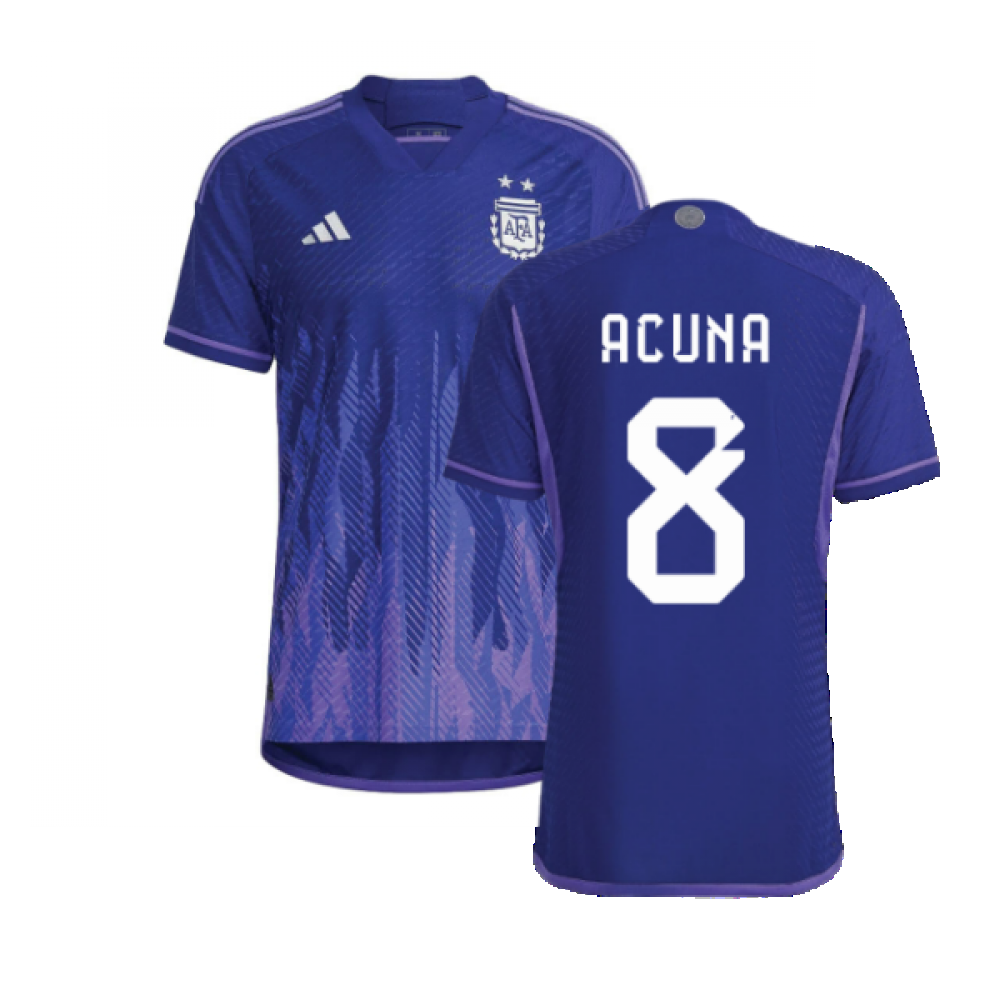 2022-2023 Argentina Authentic Away Shirt (ACUNA 8)