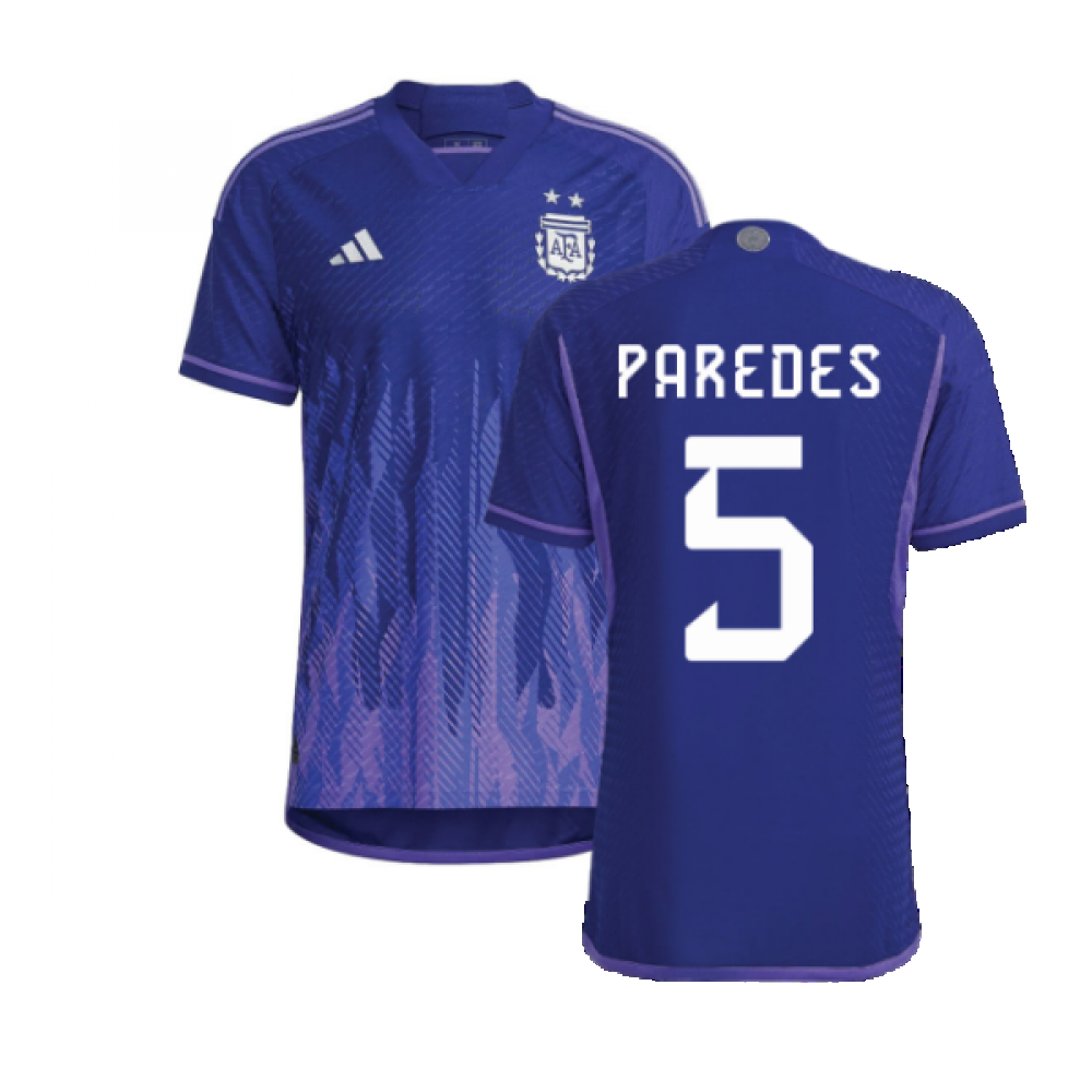 2022-2023 Argentina Authentic Away Shirt (PAREDES 5)