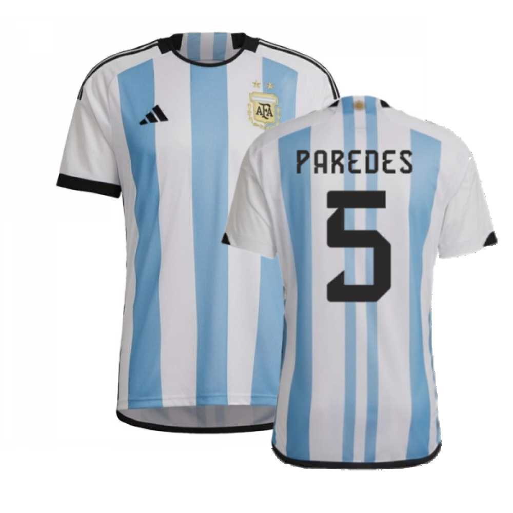 2022-2023 Argentina Home Shirt (PAREDES 5)