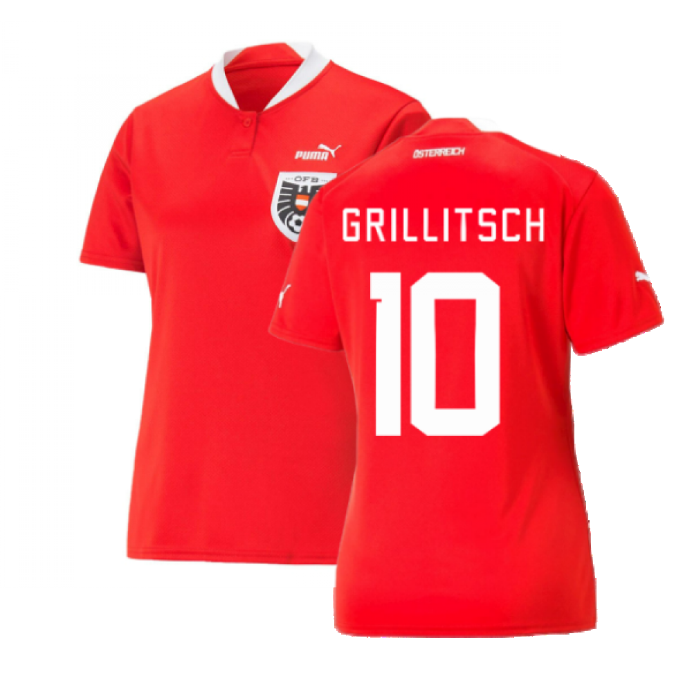 2022-2023 Austria Home Shirt (Ladies) (GRILLITSCH 10)