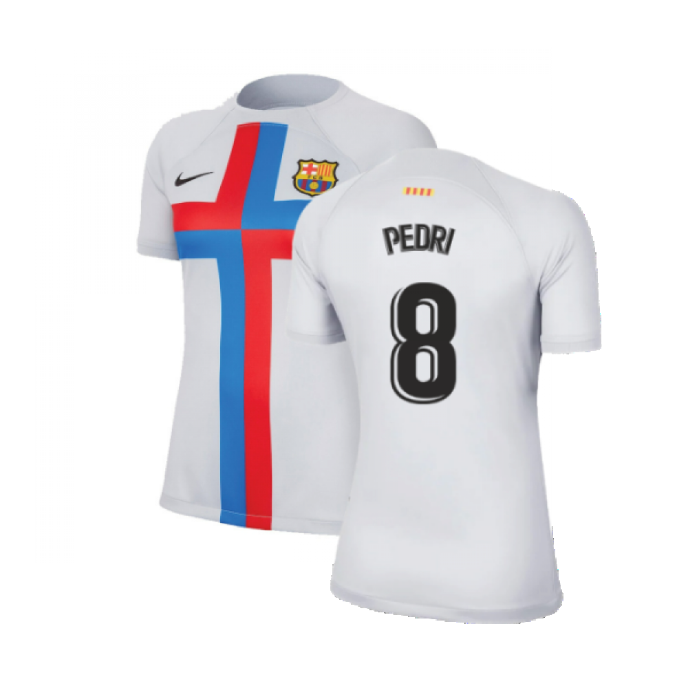 2022-2023 Barcelona Third Shirt (Ladies) (PEDRI 8)