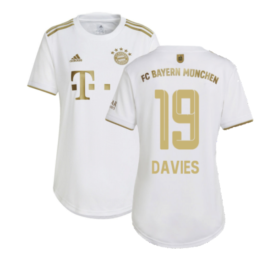 2022-2023 Bayern Munich Away Shirt (Ladies) (DAVIES 19)