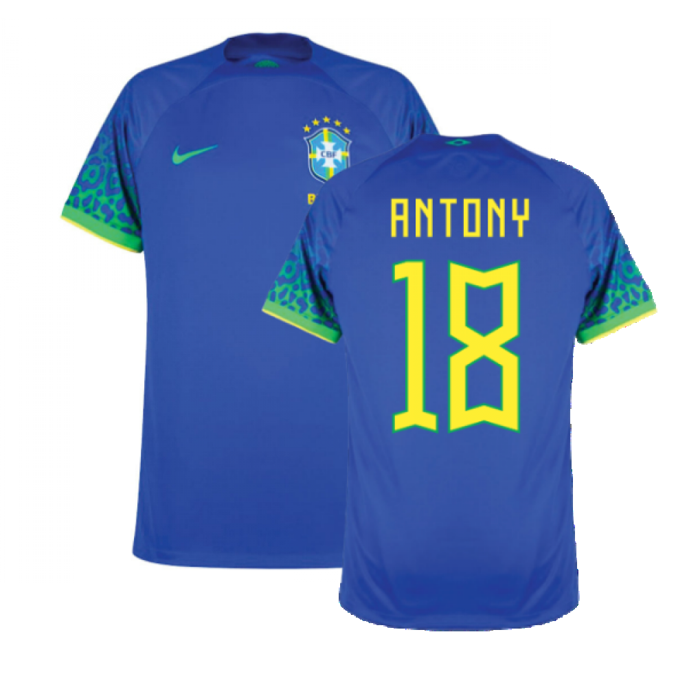 2022-2023 Brazil Away Shirt (ANTONY 18)