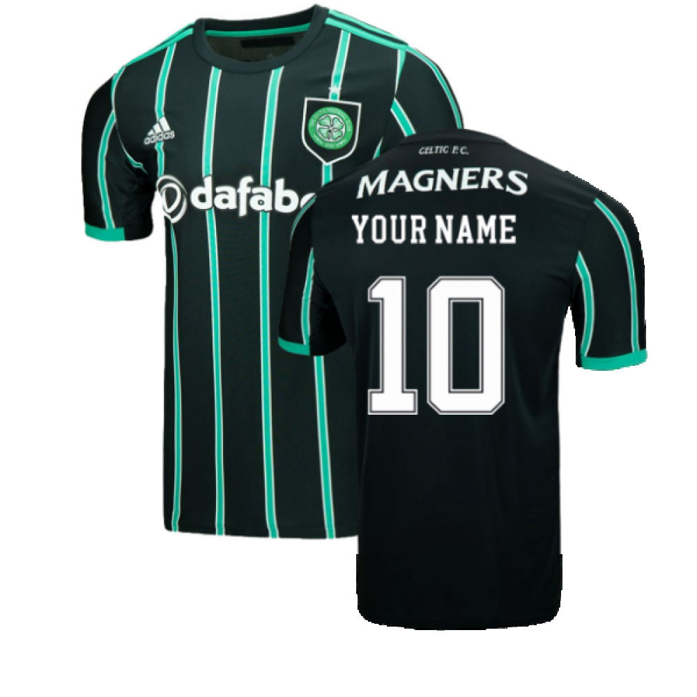 PERSONALISED OFFICIAL CELTIC FC FOOTBALL T-SHIRT WITH YOUR NAME & NUMBER SPORT 