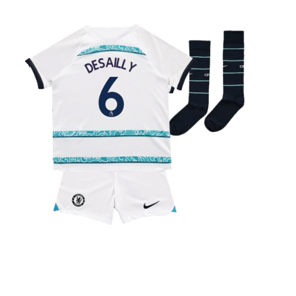 2022-2023 Chelsea Away Mini Kit (DESAILLY 6)