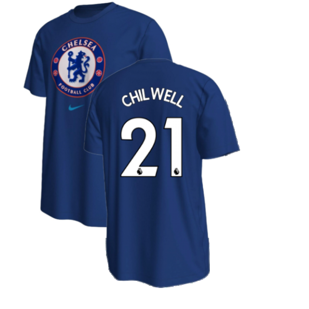 2022-2023 Chelsea Crest Tee (Blue) (CHILWELL 21)