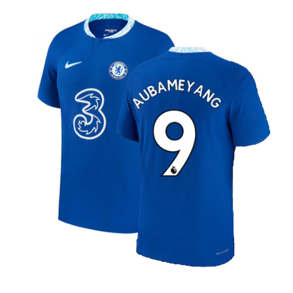 2022-2023 Chelsea Vapor Match Home Shirt (AUBAMEYANG 9)