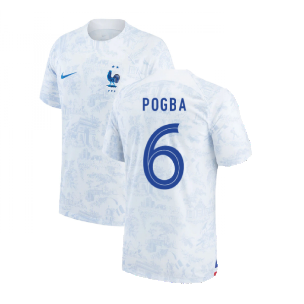 2022-2023 France Away Shirt (POGBA 6)