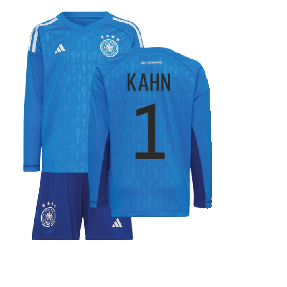 2022-2023 Germany Home Goalkeeper Mini Kit (KAHN 1)