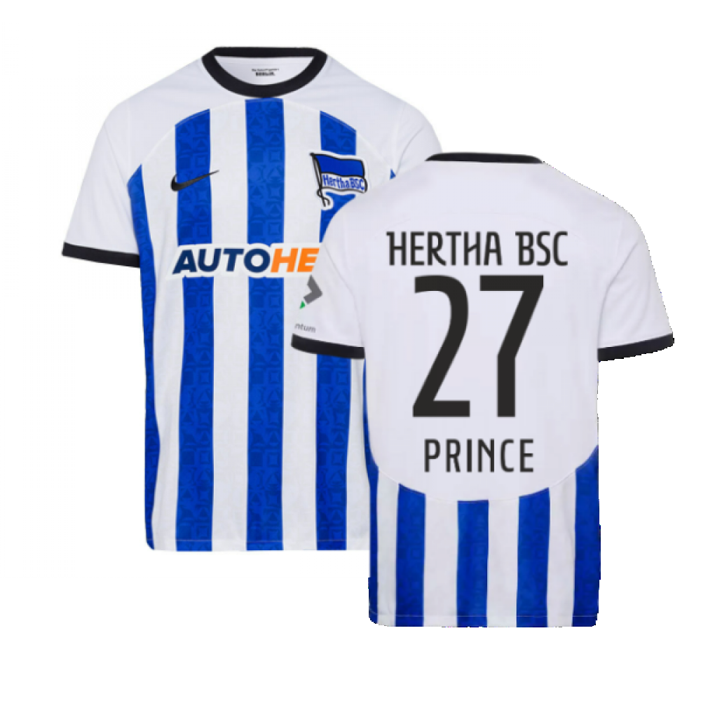 2022-2023 Hertha Berlin Home Shirt (Kids) (PRINCE 27)