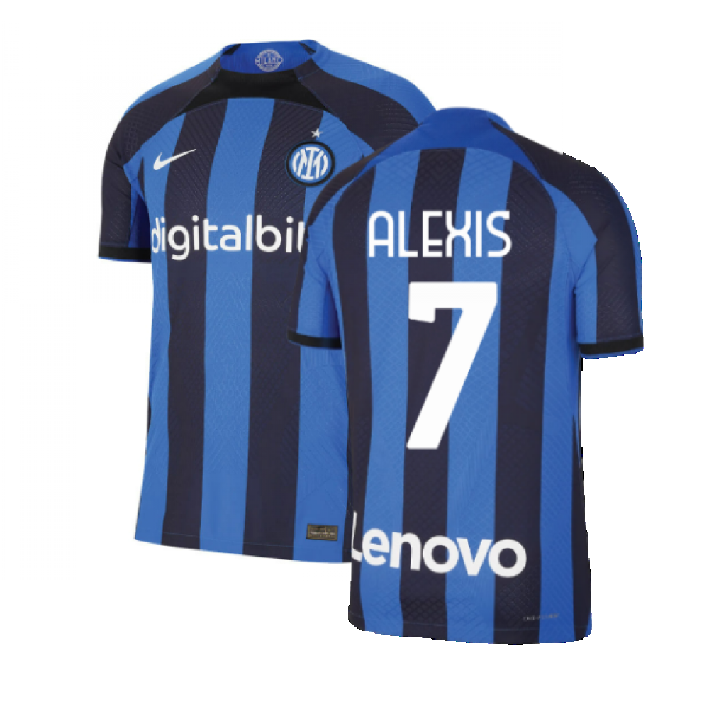 2022-2023 Inter Milan Home Jersey (ALEXIS 7)