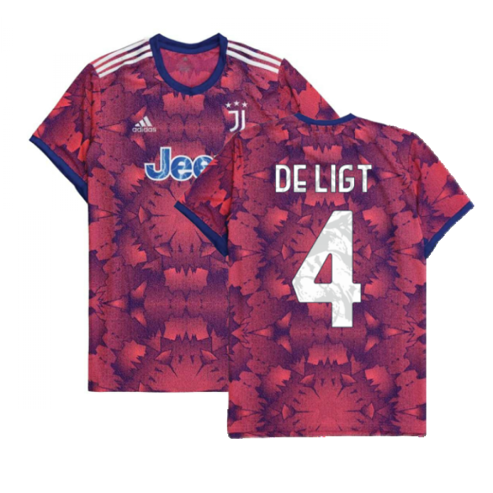 2022-2023 Juventus Third Shirt (DE LIGT 4)