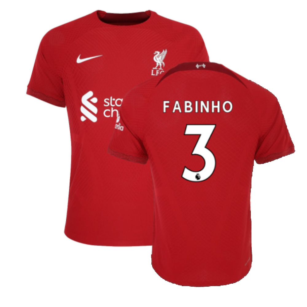 2022-2023 Liverpool Vapor Home Shirt (FABINHO 3)