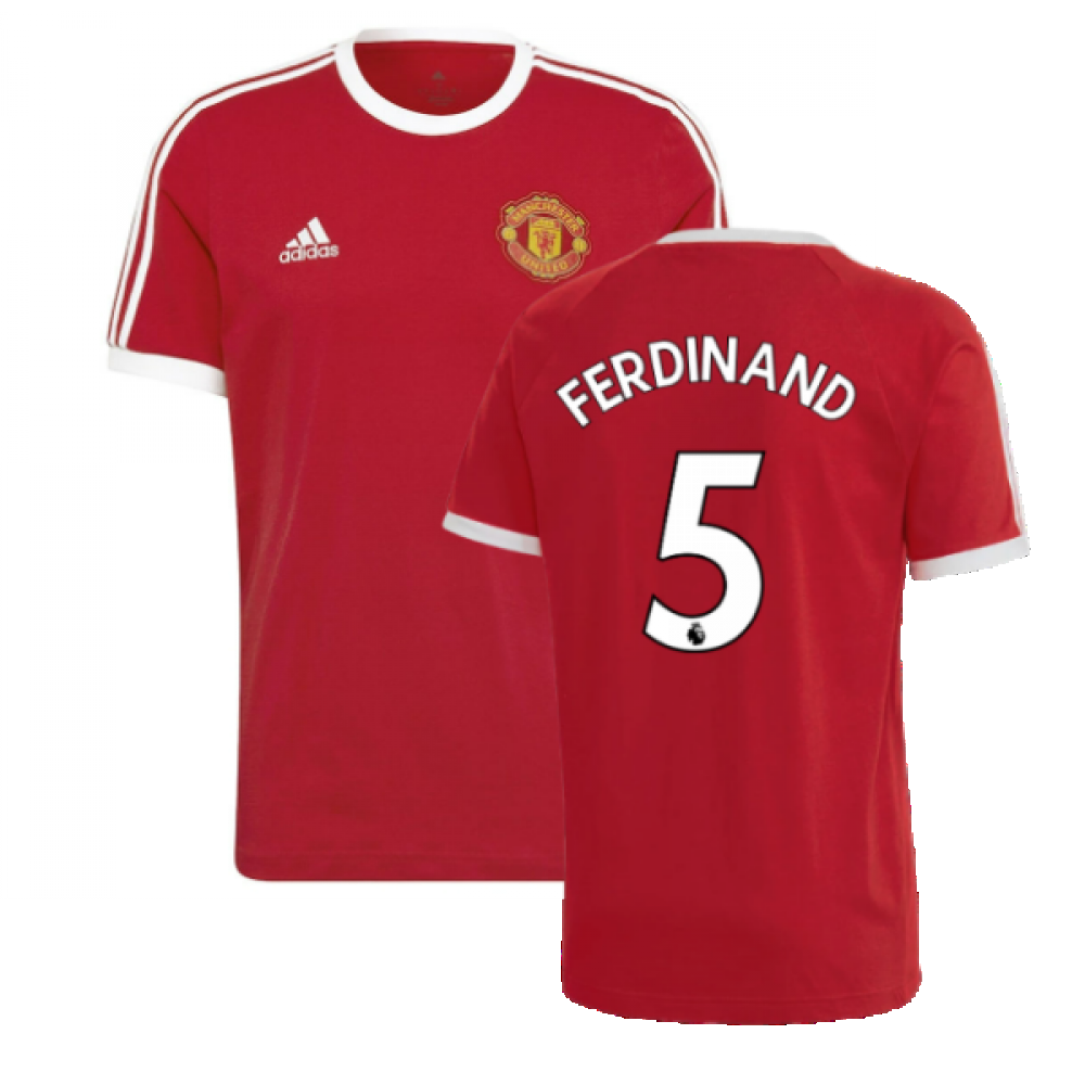 2022-2023 Man Utd 3S DNA Tee (Red) (FERDINAND 5)