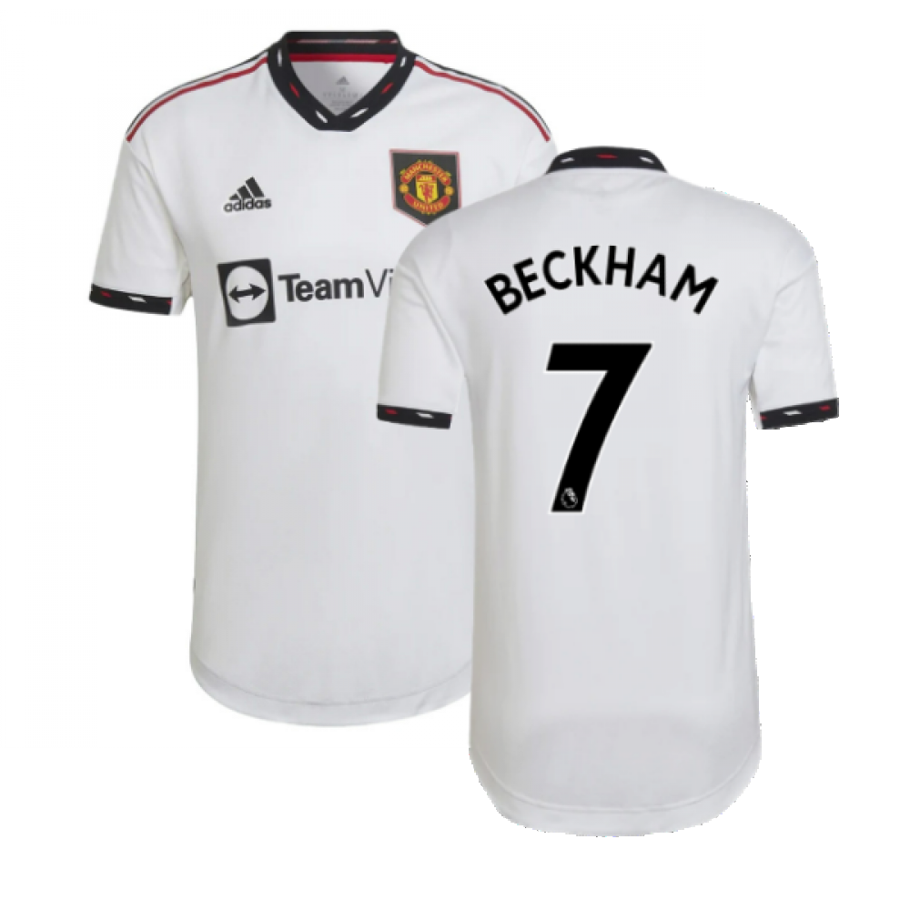 2022-2023 Man Utd Authentic Away Shirt (BECKHAM 7)