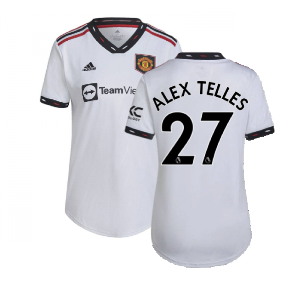 2022-2023 Man Utd Away Shirt (Ladies) (ALEX TELLES 27)