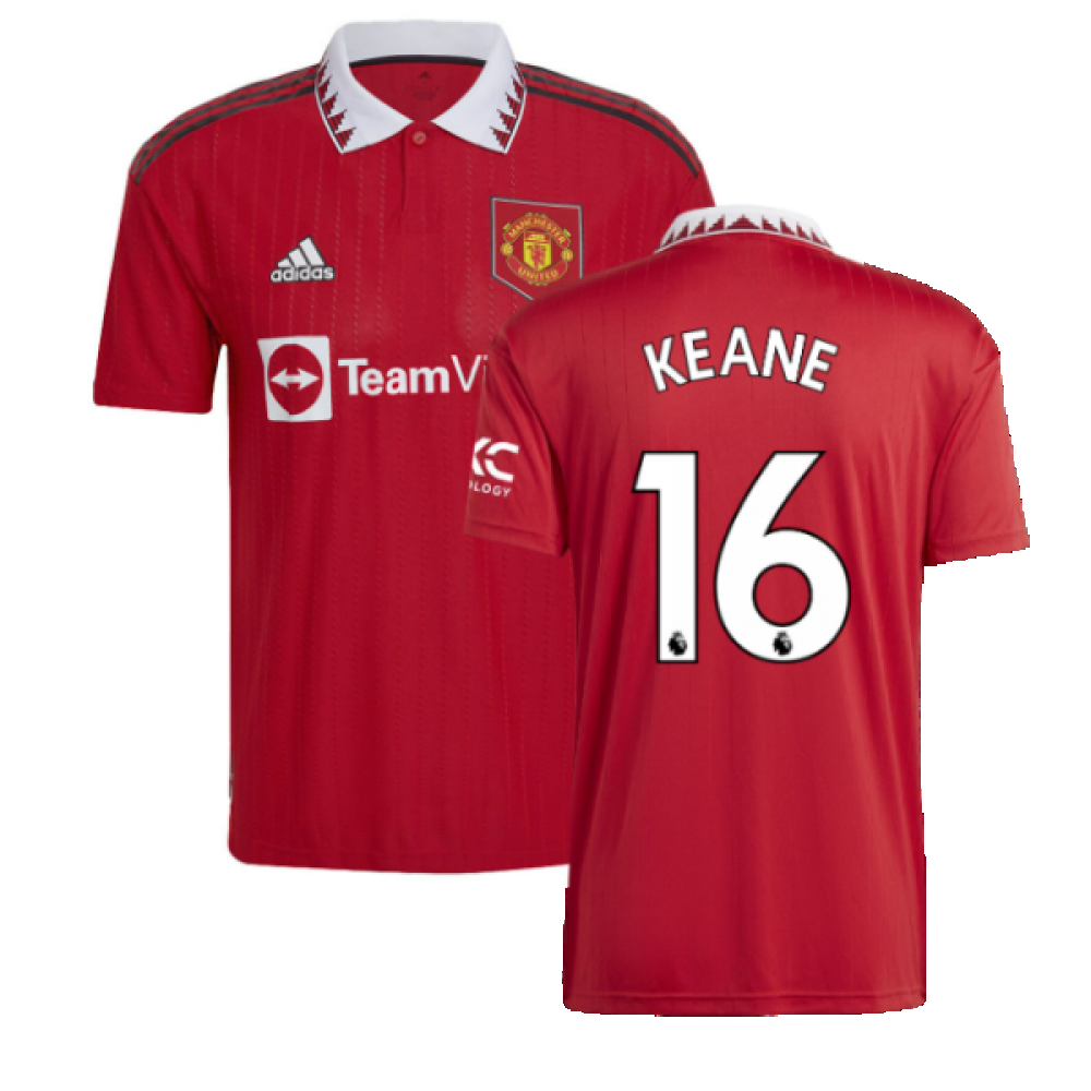 2022-2023 Man Utd Home Shirt (KEANE 16)