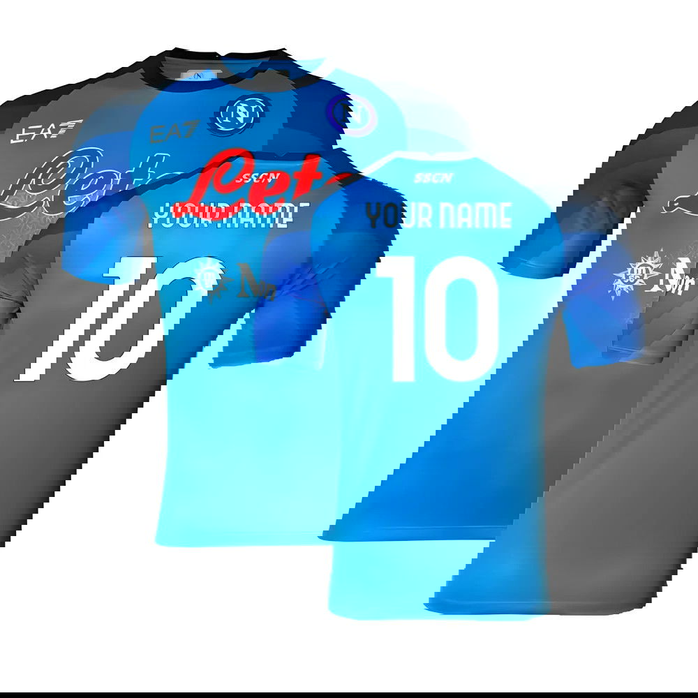 2022-2023 Napoli Home Authentic Shirt (Your Name)