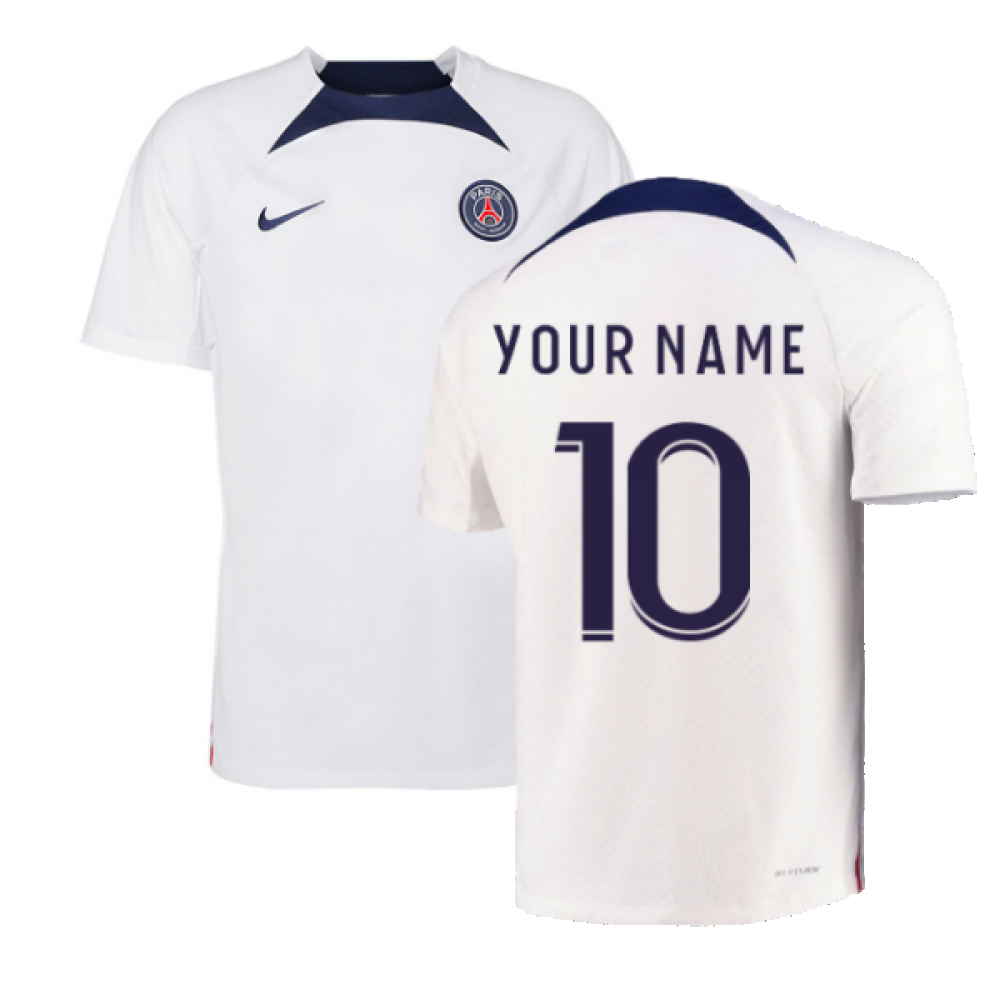 2022-2023 PSG Training Shirt (White) (Your Name)