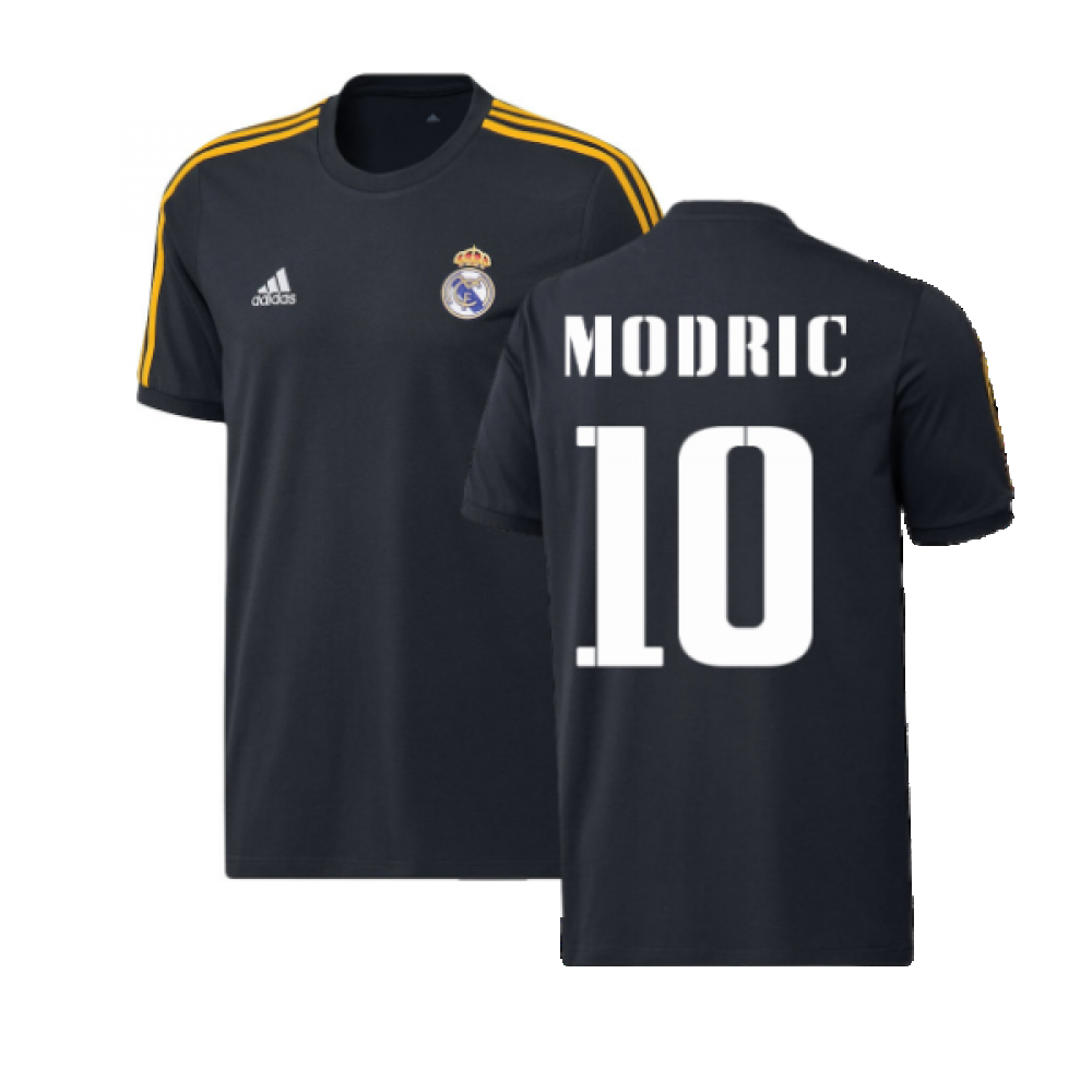 2022-2023 Real Madrid DNA 3S Tee (Navy) (MODRIC 10)