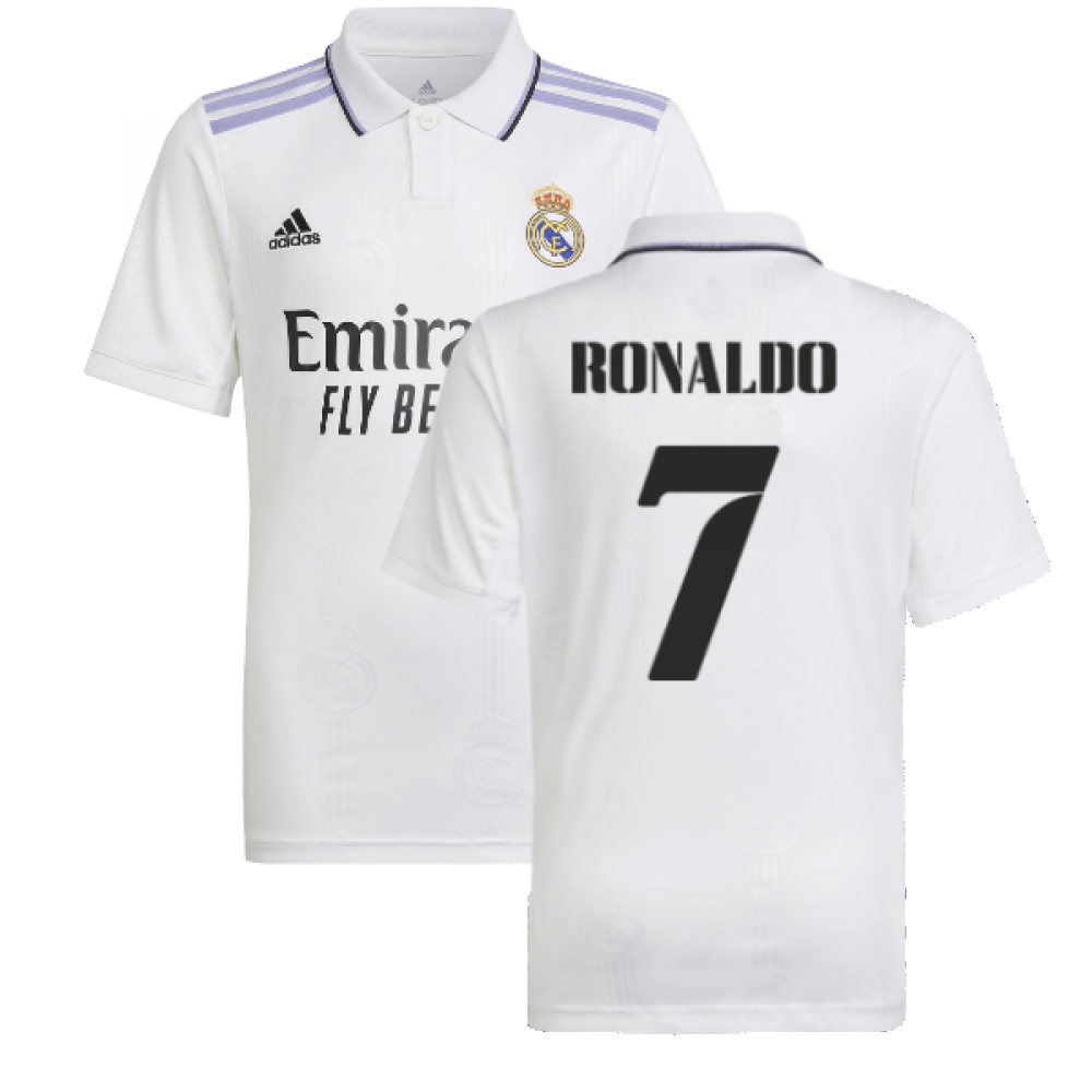 ruimte Inspiratie Gespecificeerd 2022-2023 Real Madrid Home Shirt (Kids) (RONALDO 7) [HA2654-247757] -  €102.43 Teamzo.com