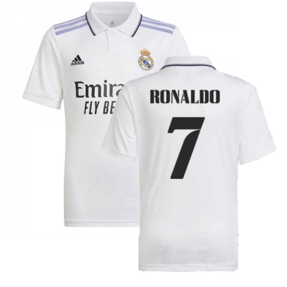 2022-2023 Real Madrid Home Shirt (Kids) (RONALDO 7)