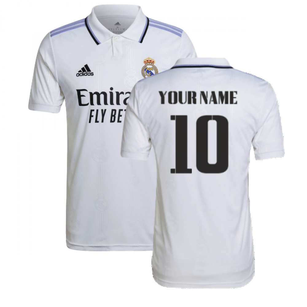 2022-2023 Real Madrid Home Shirt (Your Name)