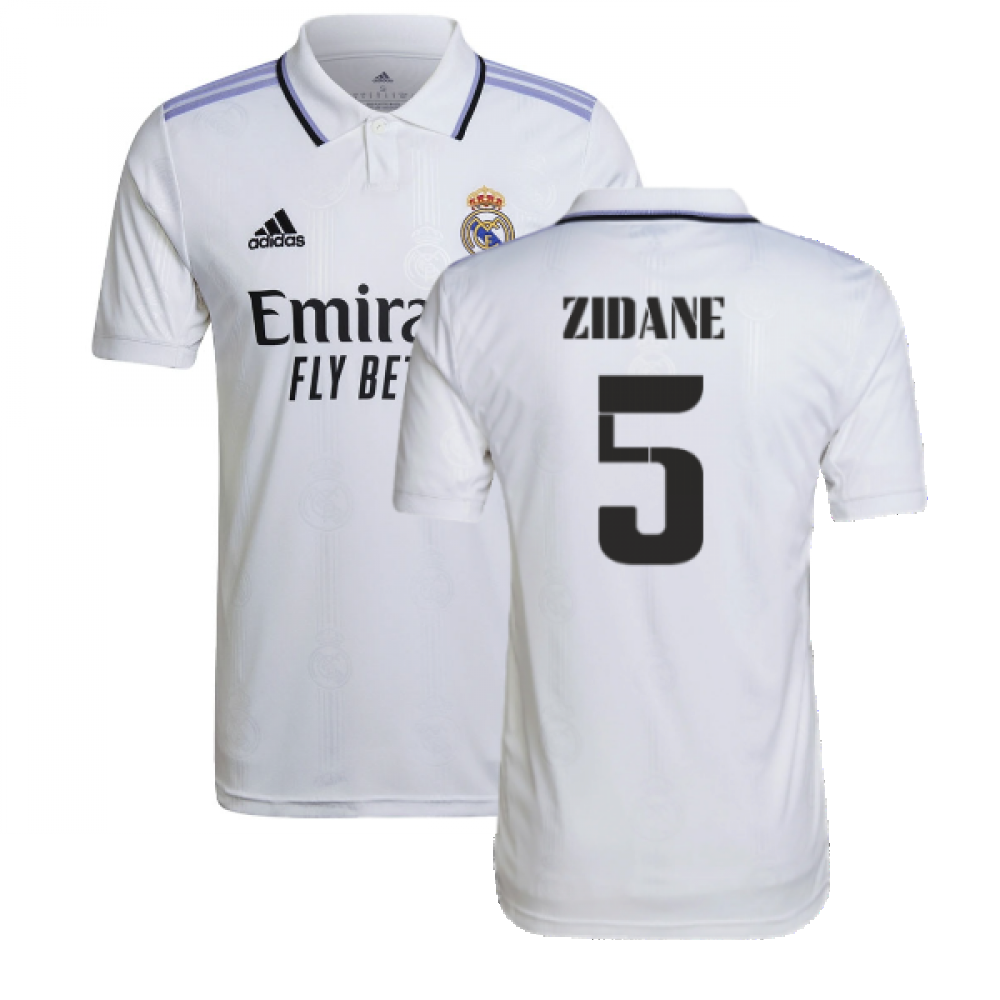 2022-2023 Real Madrid Home Shirt (ZIDANE 5) | lupon.gov.ph