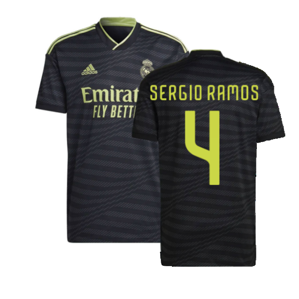 2022-2023 Real Madrid Third Shirt (SERGIO RAMOS 4)