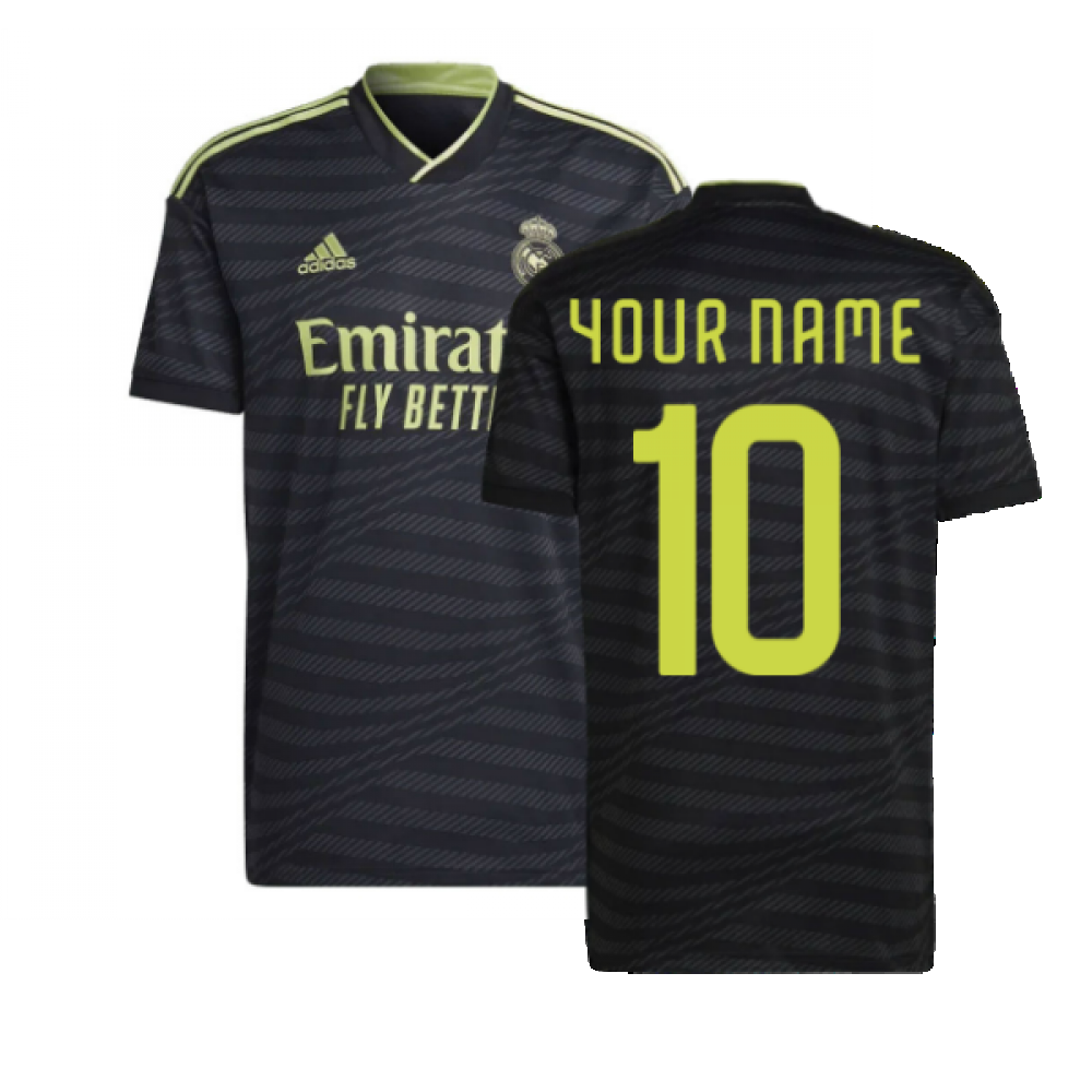 2022-2023 Real Madrid Third Shirt (Your Name)