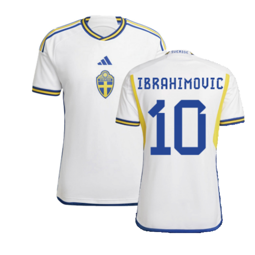 2022-2023 Sweden Away Shirt (IBRAHIMOVIC 10)