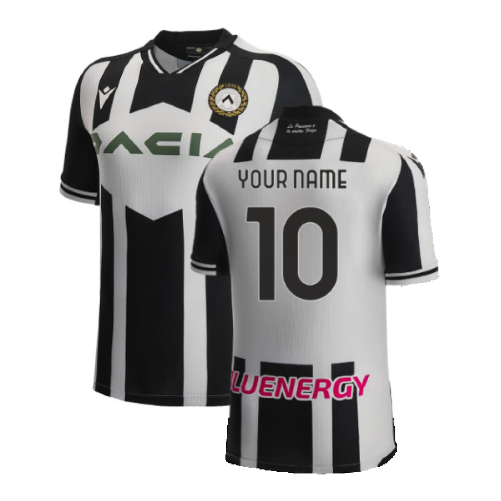 2022-2023 Udinese Calcio Home Shirt (Your Name)