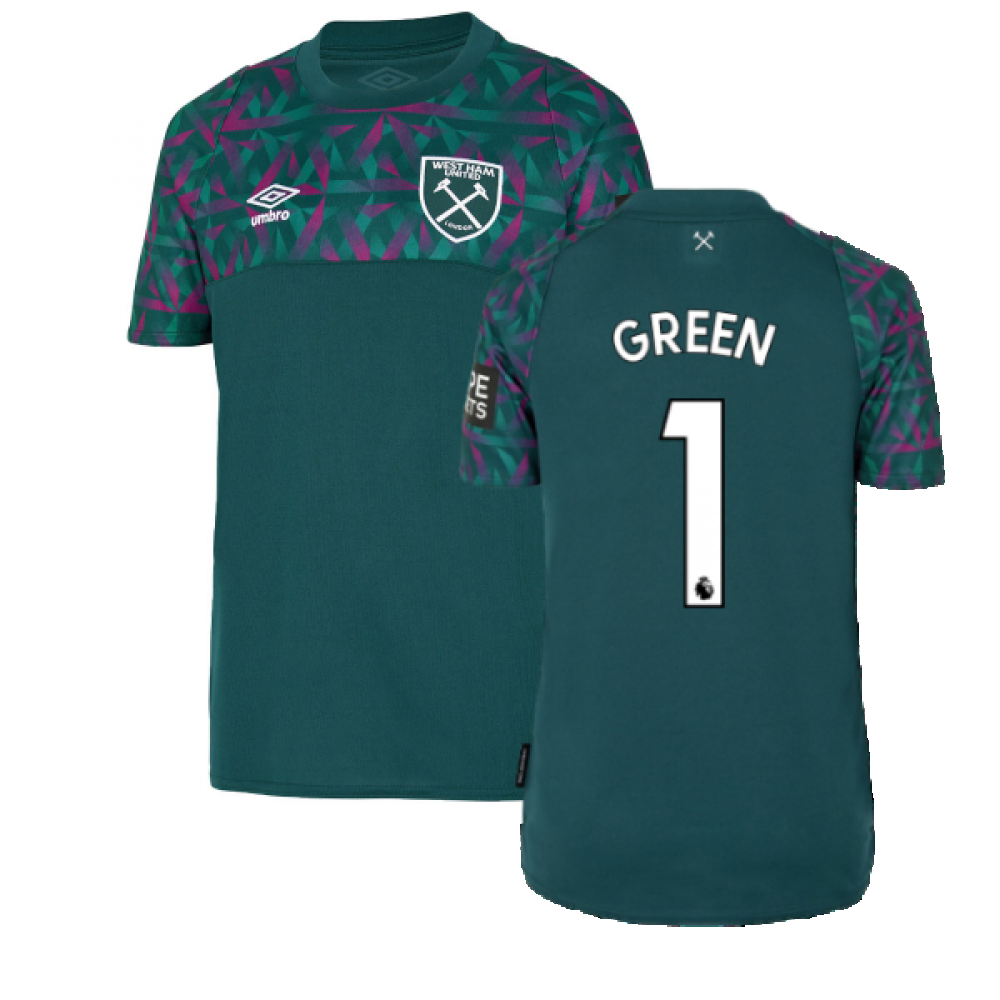 verbergen bidden Stijgen 2022-2023 West Ham Home Goalkeeper Shirt (Kids) (GREEN 1)  [96341U-UNS-247848] - €70.95 Teamzo.com