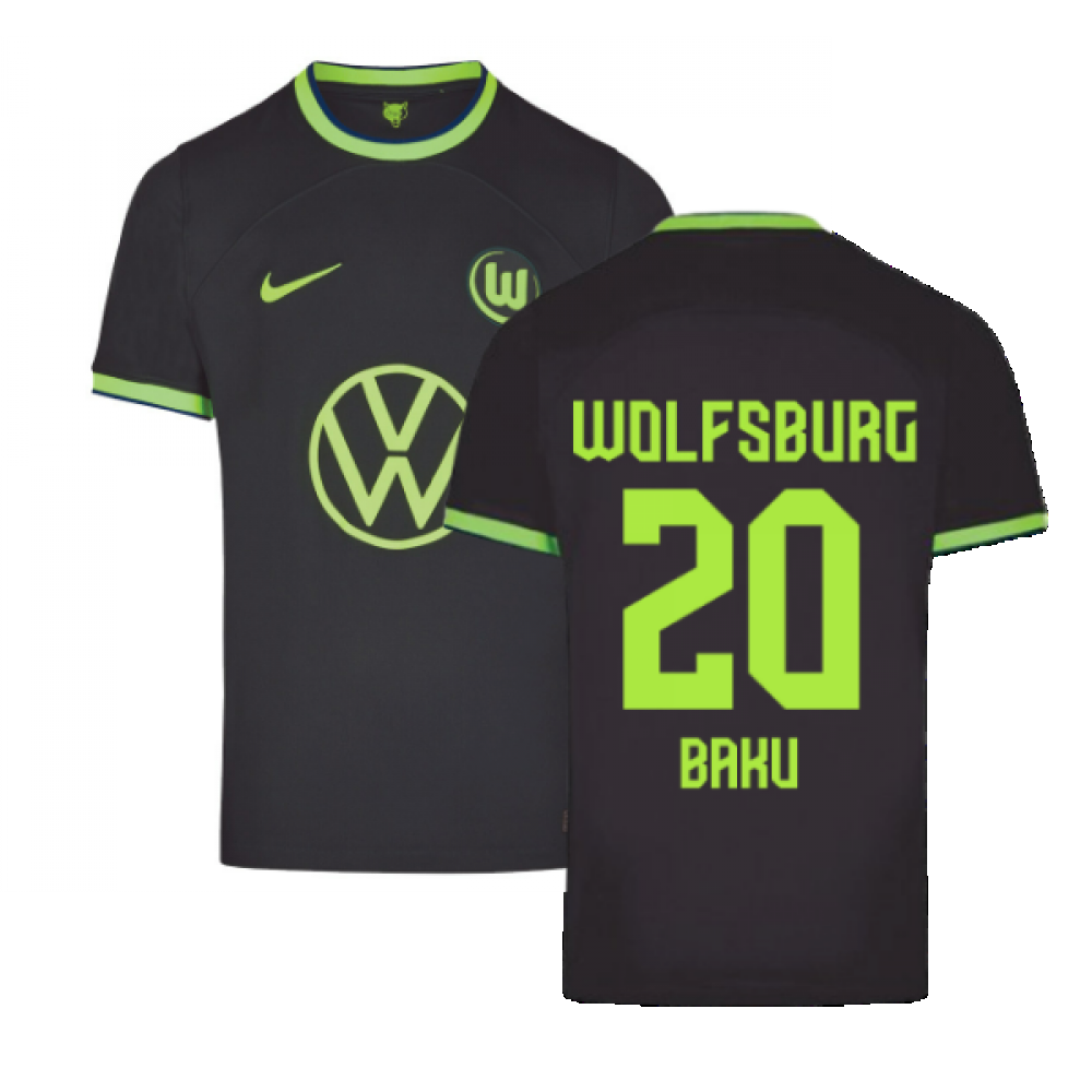 2022-2023 Wolfsburg Away Shirt (BAKU 20)