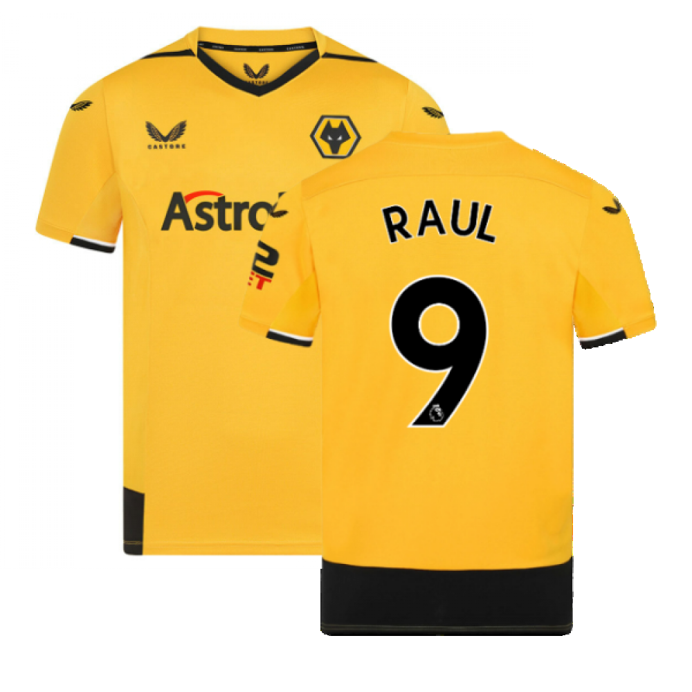 2022-2023 Wolves Home Shirt (RAUL 9)