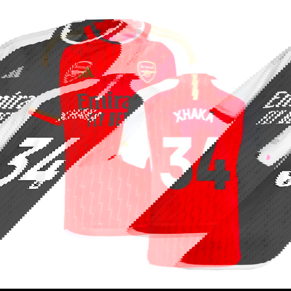 2023-2024 Arsenal Home Shirt (Kids) (Xhaka 34)