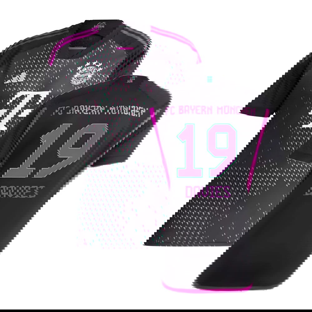 2023-2024 Bayern Munich Away Shirt (Davies 19)