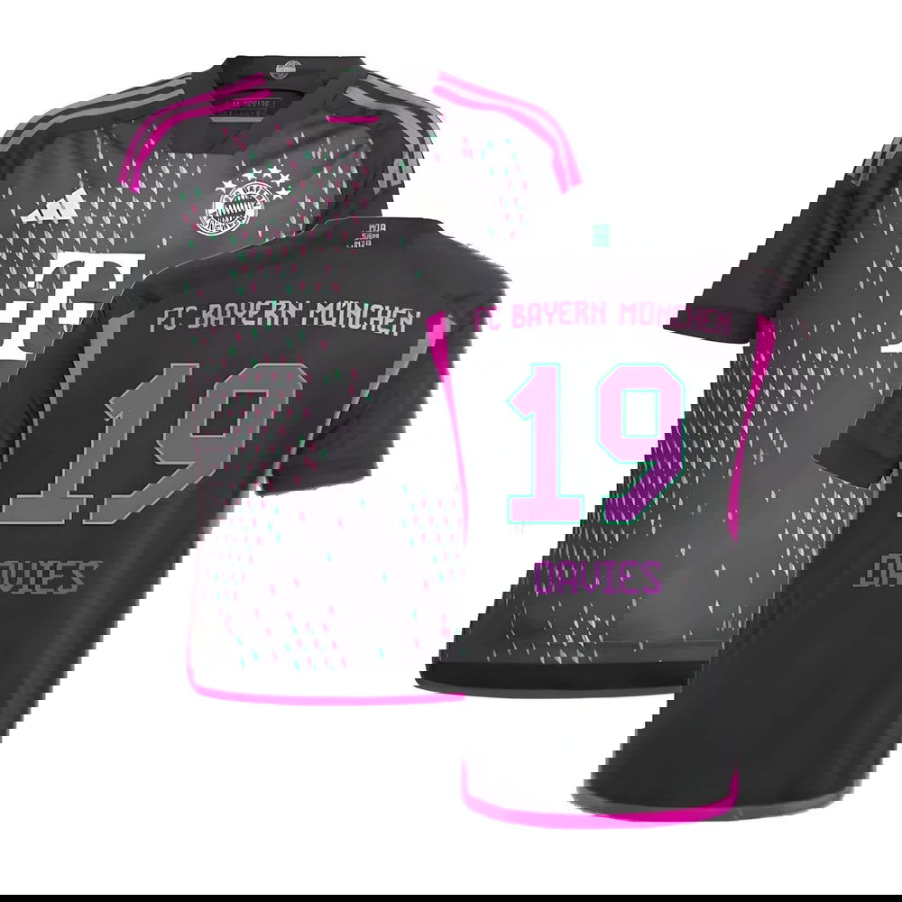 2023-2024 Bayern Munich Away Shirt (Kids) (Davies 19)